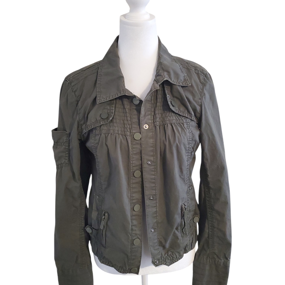 ONLY Women's Olive Jacket (Size 38)